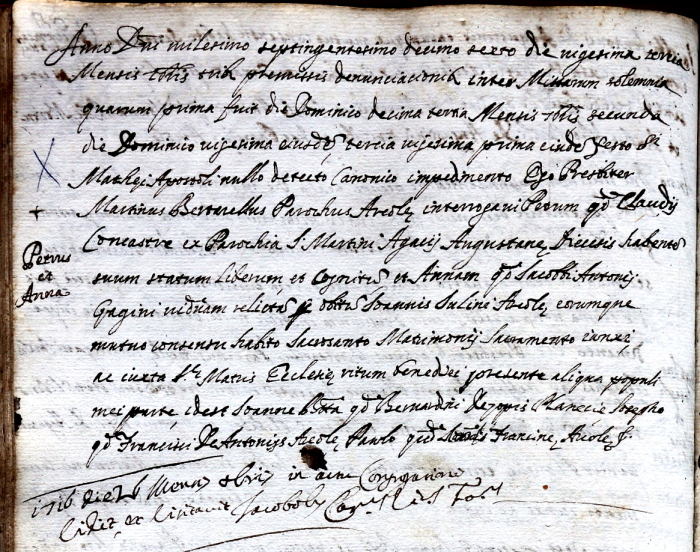 Genealogie Andreoli